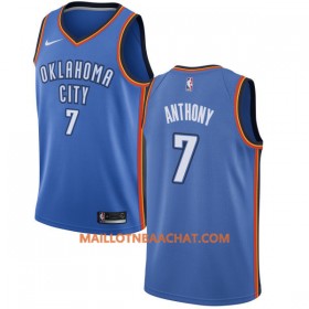 Maillot NBA Oklahoma City Thunder Carmelo Anthony 7 Nike 2017-18 Bleu Swingman - Homme